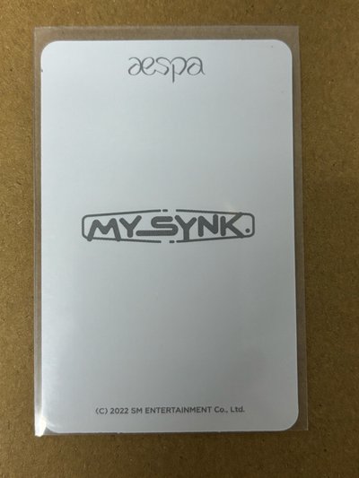 aespa NingNing 寧 2022fm 周邊卡 相框寧 寧-49