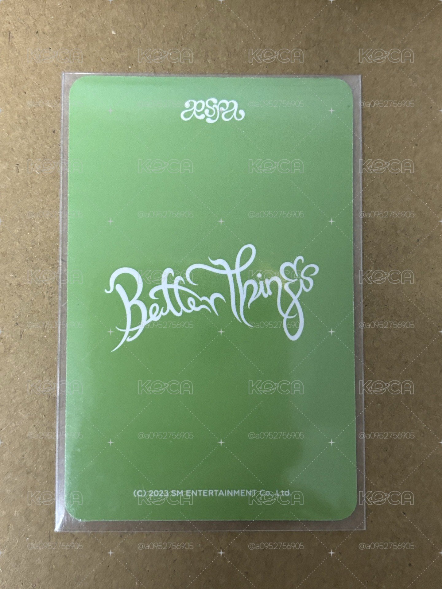 aespa NingNing 寧 Better Things 隨機卡 B寧 寧-54