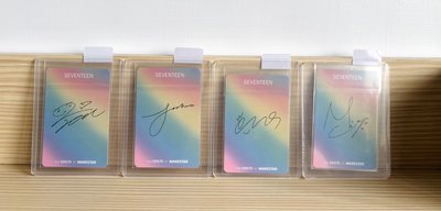 Mini 7輯 k4特典卡 & the SAEM代言卡