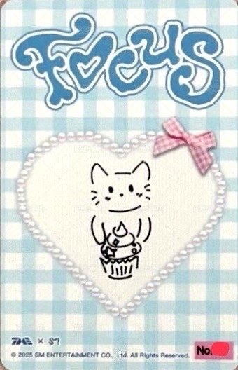 Focus QQ音樂 星光卡 五星 背面