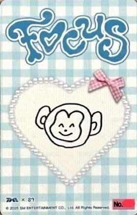 Focus QQ音樂 星光卡 五星 背面