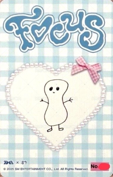 Focus QQ音樂 星光卡 五星 背面