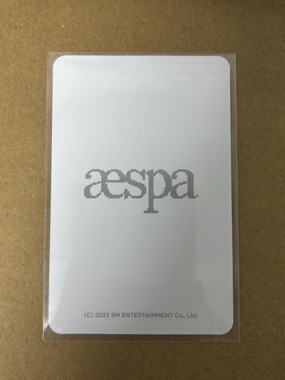 aespa Giselle 吉吉 ctmi 隨機卡 藍版吉 吉-50