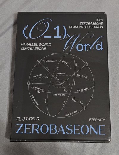 zb1 2026年曆未拆 無特典