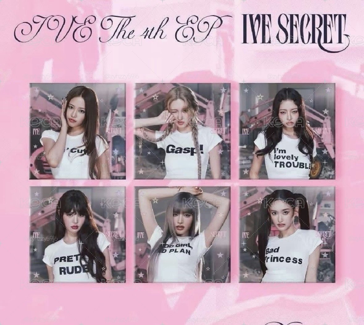 ive secret 單封未拆 拆成員