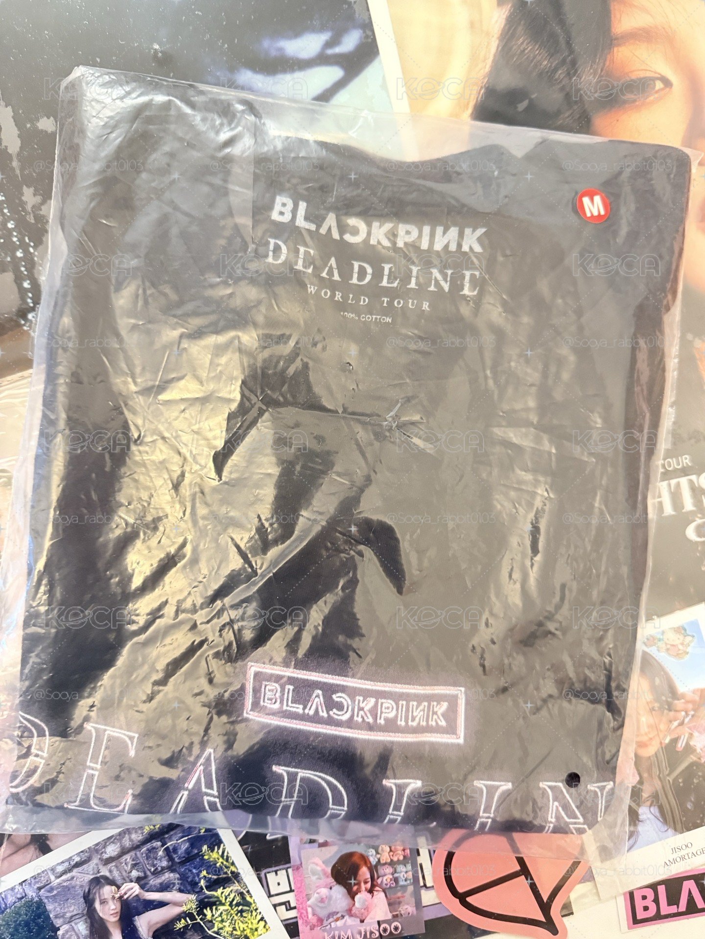 DEADLINE 金屬字Tee-M號