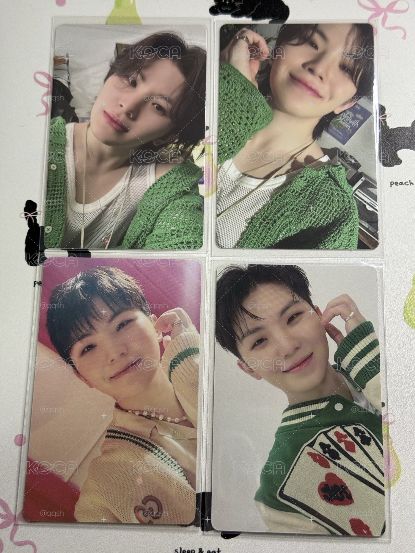 MINI11 專輯卡 &THE NAME 雜誌卡 &23’年曆 年曆卡 李知勳WOOZI