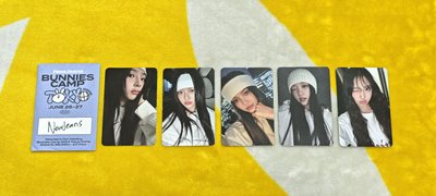NewJeans BUNNIES CAMP 2024 東京巨蛋場 - P席限定小卡組+限定明信片組