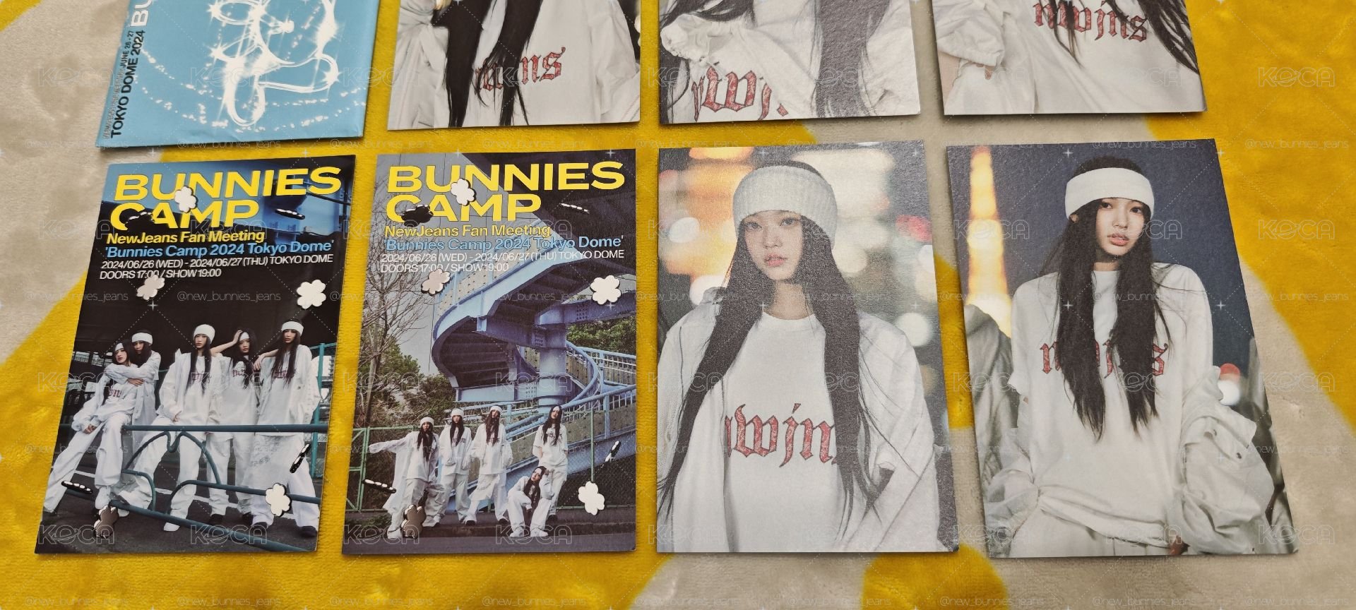 NewJeans BUNNIES CAMP 2024 東京巨蛋場 - P席限定明信片組