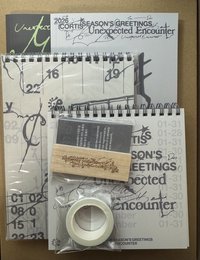 桌曆+筆記本+冊子+寫真集+積木+紙膠帶