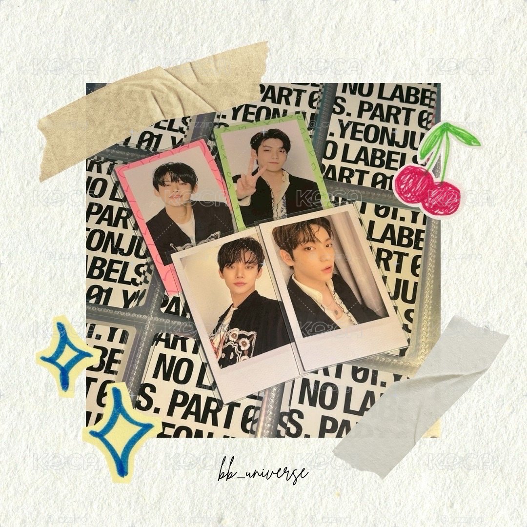 TXT 2022 DECO KIT小卡 然竣 秀彬