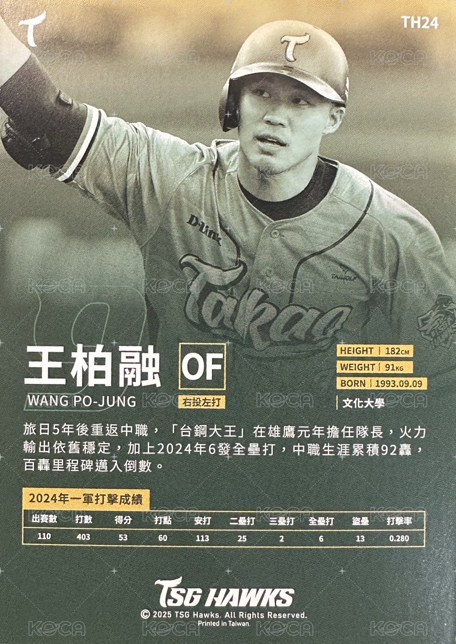 王柏融 普卡