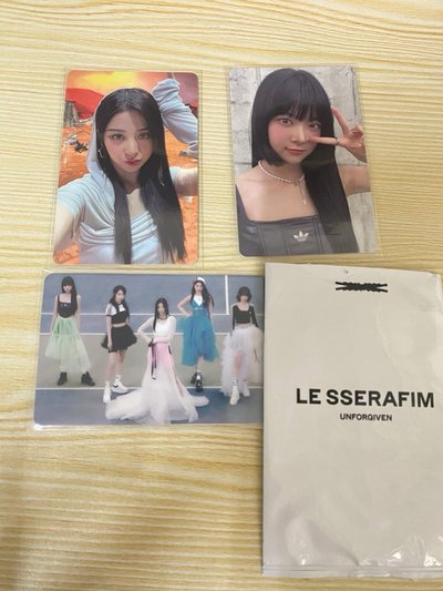 LE SSERAFIM Unforgiven JP 隨機卡