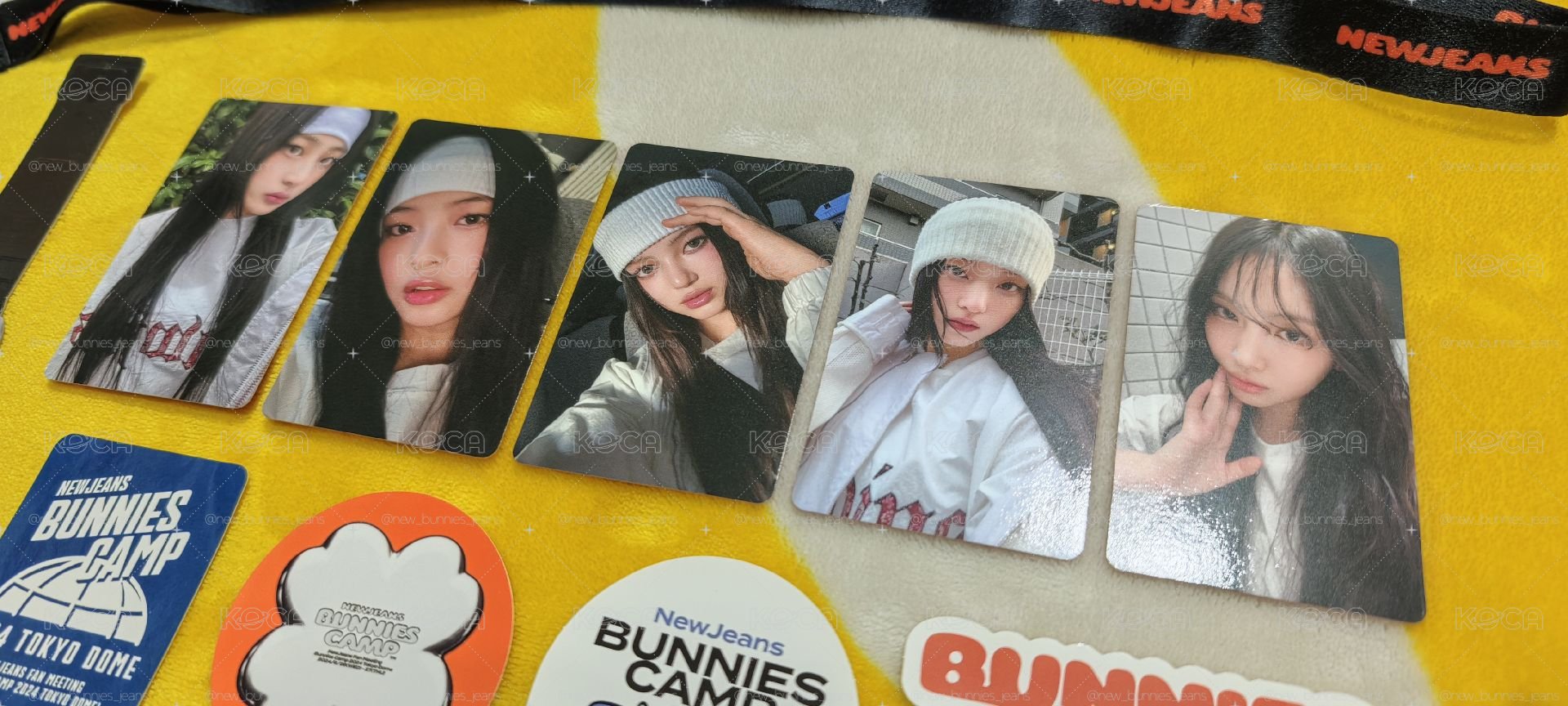 NewJeans BUNNIES CAMP 2024 東京巨蛋場 入場限定特典(最完整全套！！)