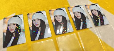 NewJeans 二週年紀念特典 日本限定閃卡 - Haerin諧潾貓貓