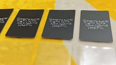 NewJeans 二週年紀念特典 日本限定閃卡 - Haerin諧潾貓貓