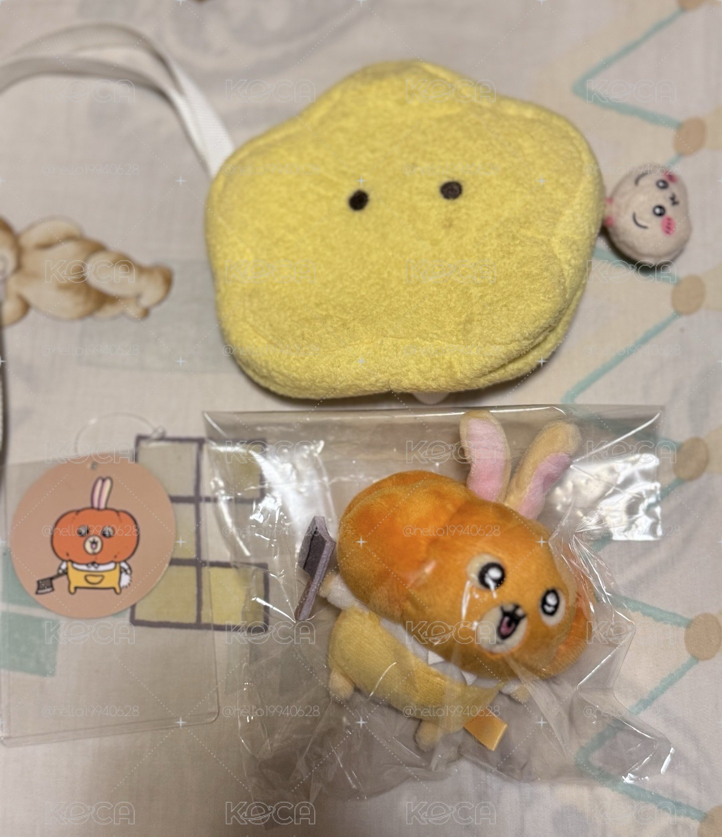 (優惠價 年後調整)南瓜兔兔送小包包