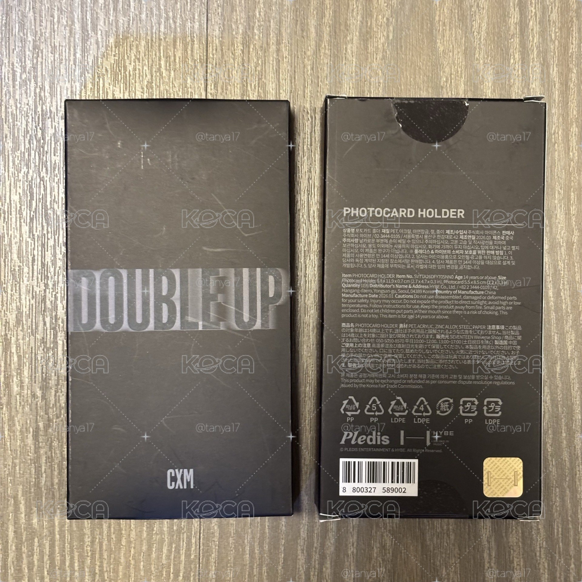 CXM DOUBLE UP未拆卡套組