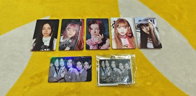 NewJeans OMG WeverseJP 日咖特典小卡組(全套6張+團體吊飾) 【完整無缺】