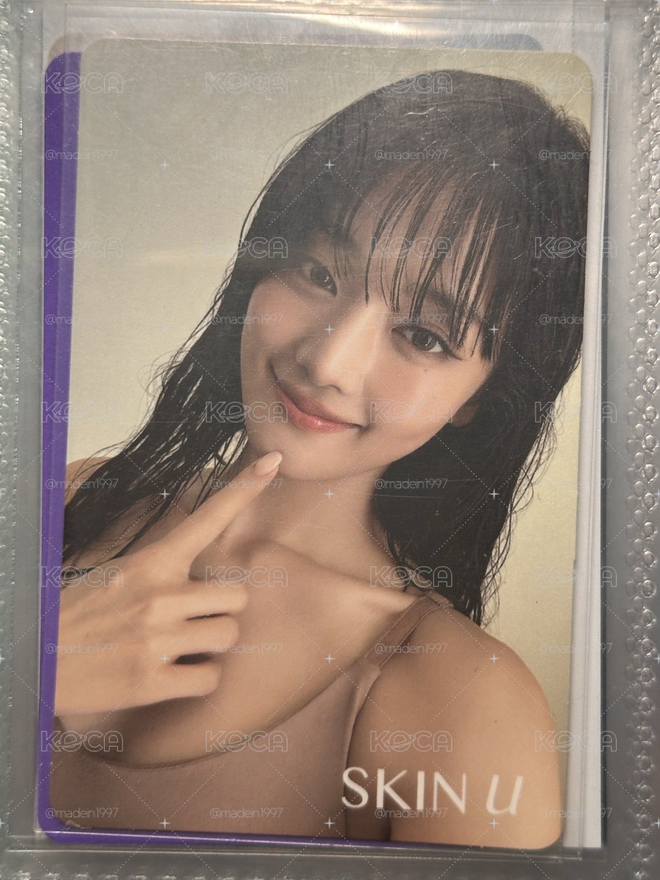 Minnie skin u 代言卡