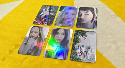 NewJeans Get Up 阿拉丁通路特典幻光小卡組(全套6張) 【完整無缺】
