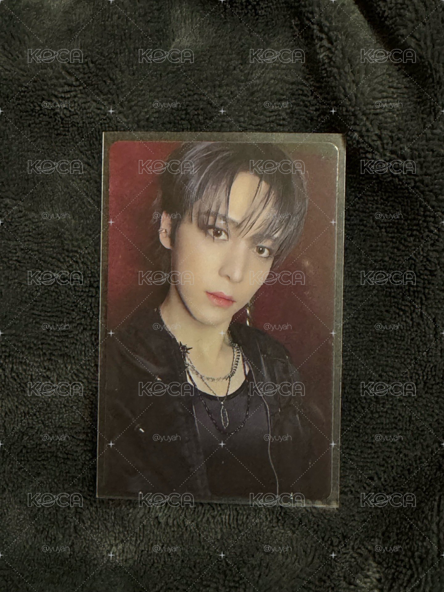 Ateez 潤浩 GH3 hello82 Europe 特典卡 FACE CARD ver. 歐洲通路