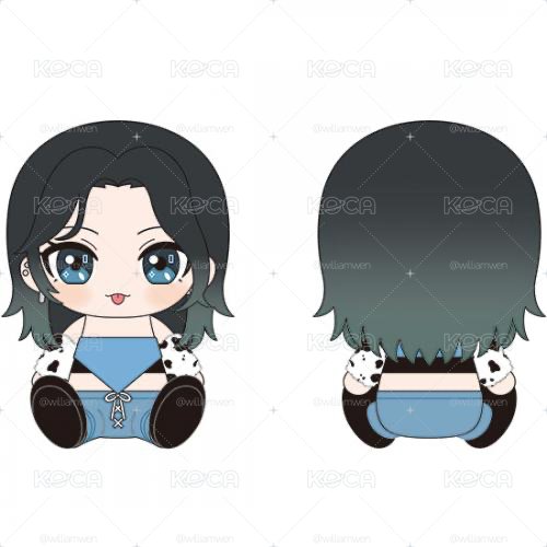 現貨出清 LE SSERAFIM x overwatch 2 玩偶 采櫻葉採