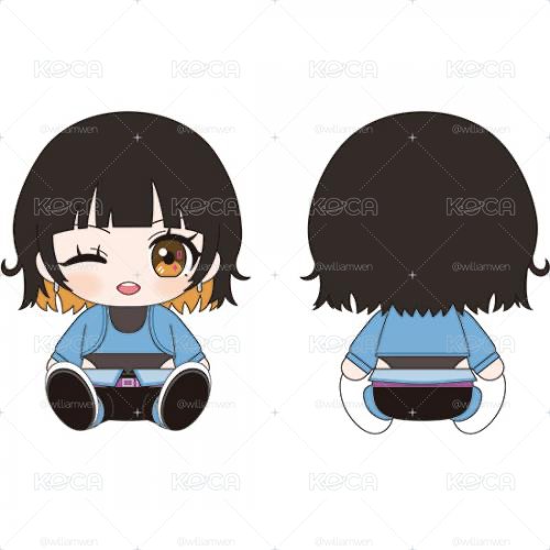 現貨出清 LE SSERAFIM x overwatch 2 玩偶 采櫻葉採