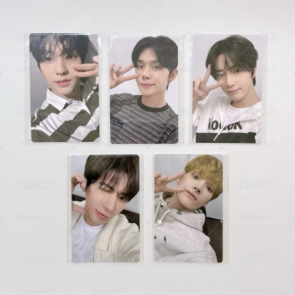 TXT 正規四輯日咖三四回幸運卡