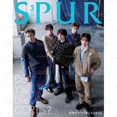 SPUR 2026 3月 Cortis 雜誌 