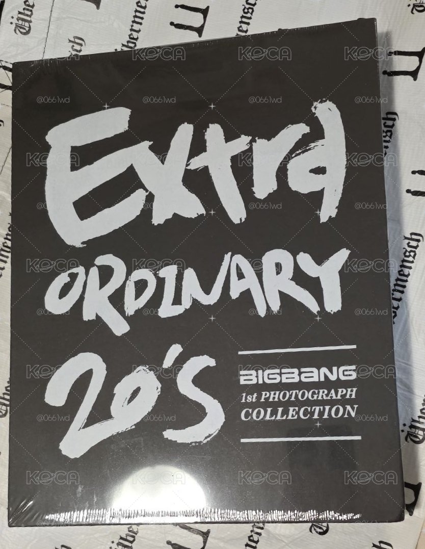 [絕版品全新未拆] Extra Ordinary 20's豪華全紀錄寫真書