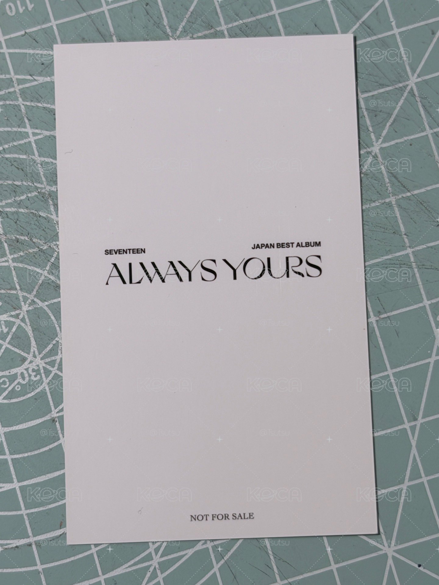 seventeen always yours 日巡 環球特典 福岡場限 s.coups 崔勝哲
