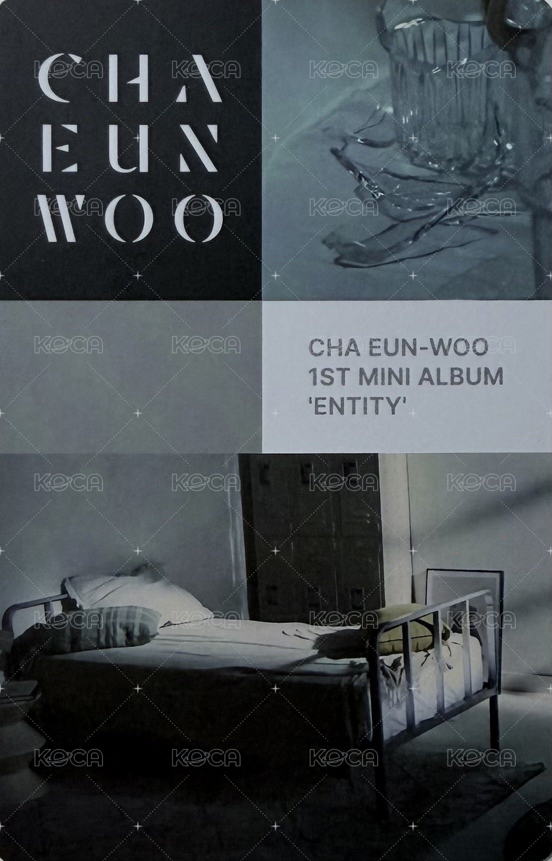 ENTITY 專輯卡  背面