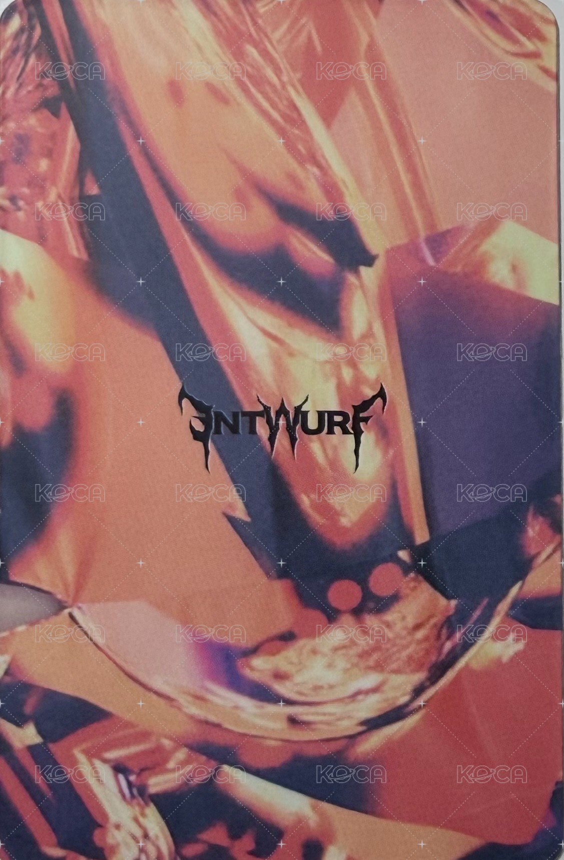 ENTWURF  專輯卡  背面