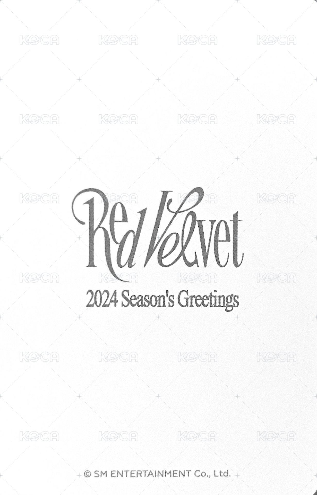 2024年曆 後續 隨機卡 A ver. 背面