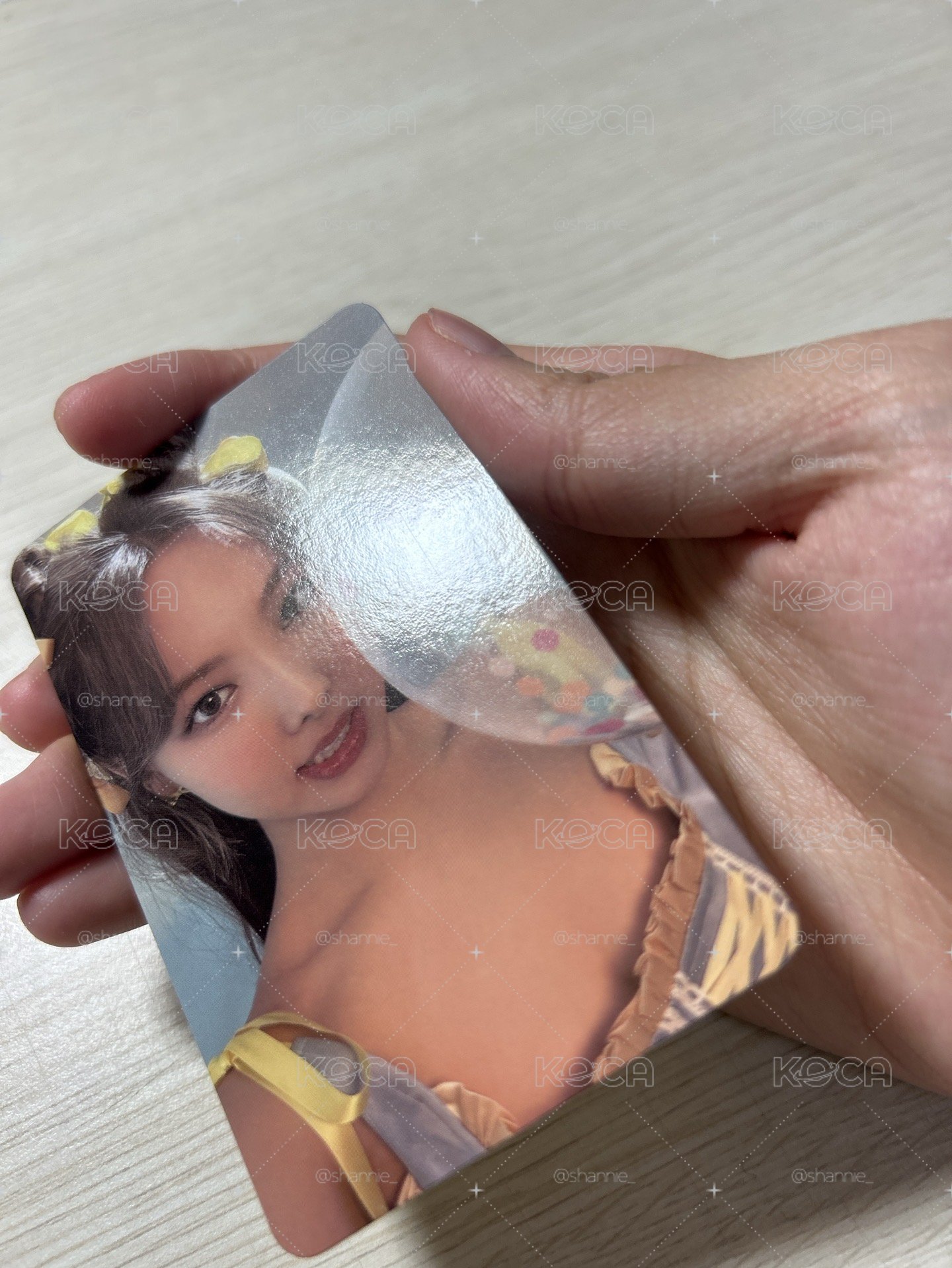 IM NAYEON 專輯卡 