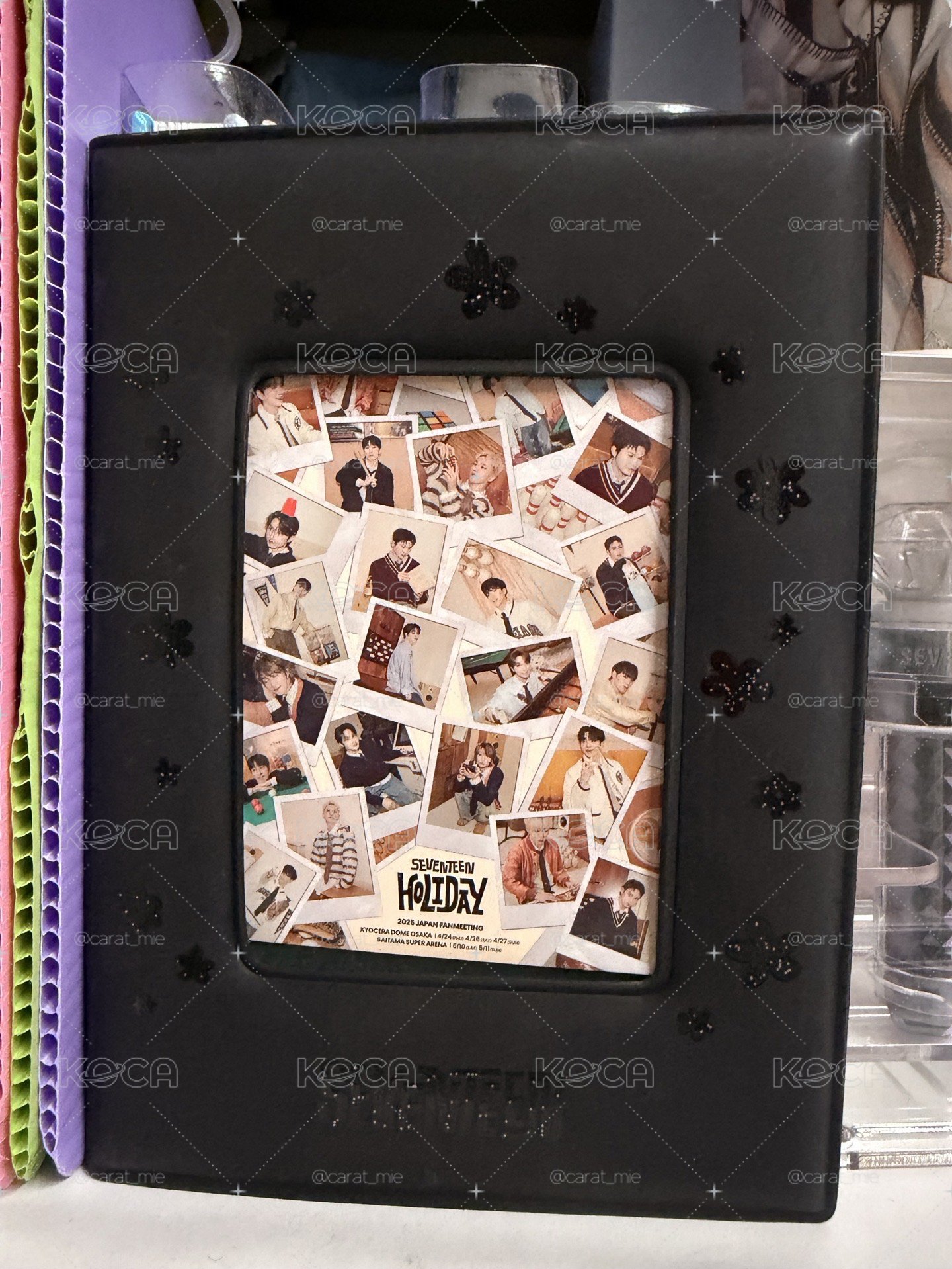 SEVENTEEN HOLIDAY護照套