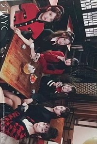 STAYC周庄 明信片 茶煙入巷A