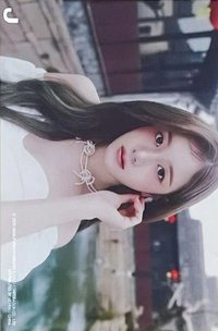 STAYC周庄 明信片 羽丈青苔A