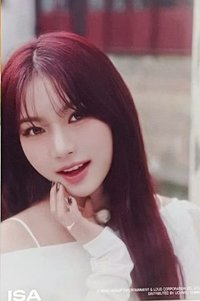 STAYC周庄 明信片 羽丈青苔B