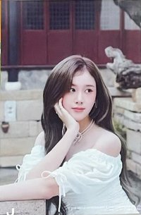 STAYC周庄 明信片 羽丈青苔B