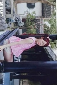 STAYC周庄 明信片 檐下彩繪A