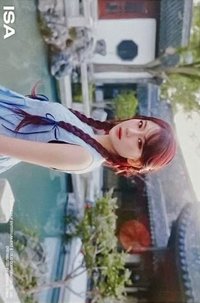 STAYC周庄 明信片 檐下彩繪A