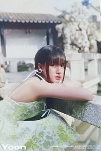 STAYC周庄 明信片 檐下彩繪A