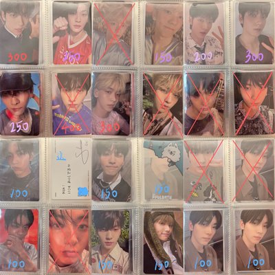 TXT秀彬小卡 紅字需綁勿直接下單