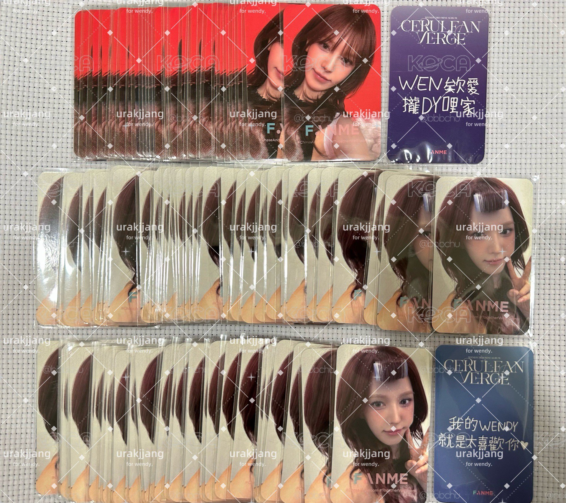 WENDY 飯迷 台北簽售合影特典/set