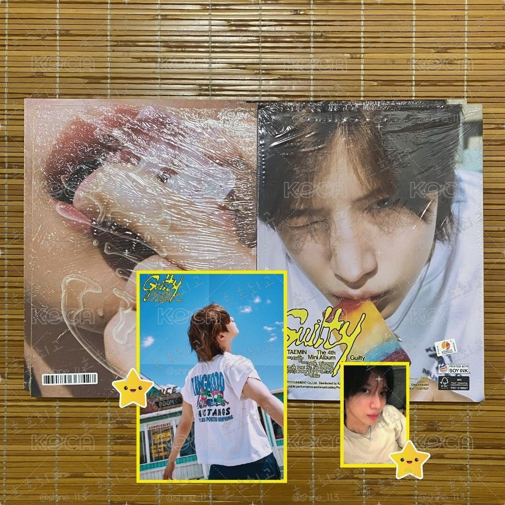 TAEMIN GUILTY ALBUM PHOTOBOOK ver.