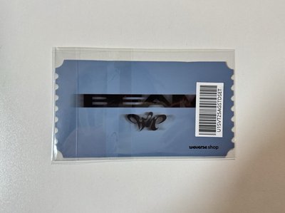 HxW ‘𝗕𝗘𝗔𝗠’ 雙人閃卡 票卡