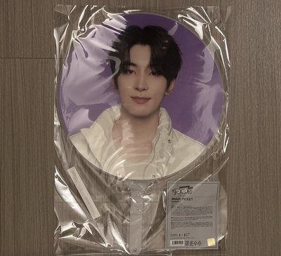 SEVENTEEN Follow Again Japan 日巡周邊  IMAGE PICKET大扇子 圓佑 紫扇