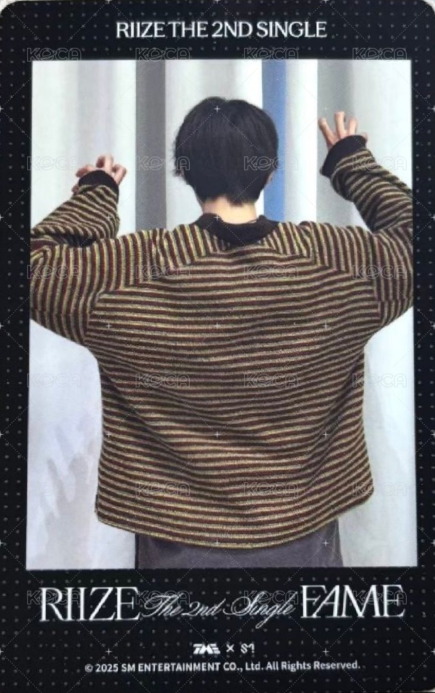 FAME QQ音樂 星光卡 4星 背面